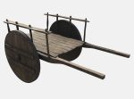 wooden cart
