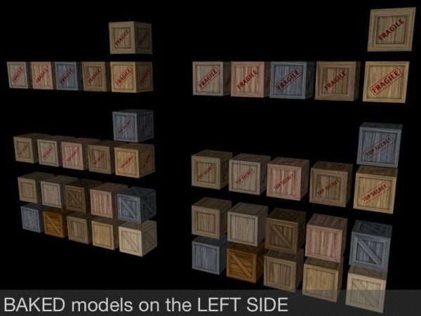 Wooden Crates Mega Pack