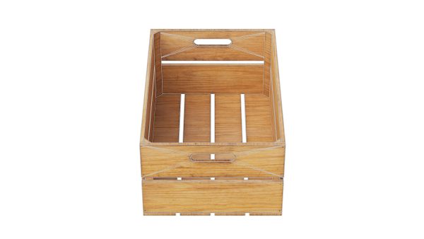 wooden crates set