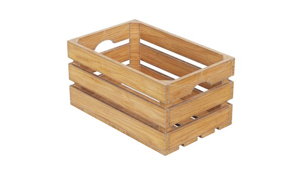 wooden crates set