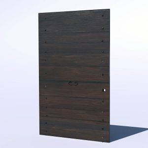 Wooden door 1
