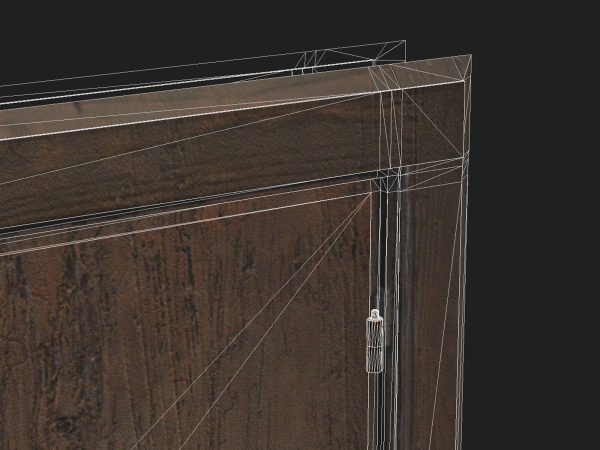 Wooden door 2