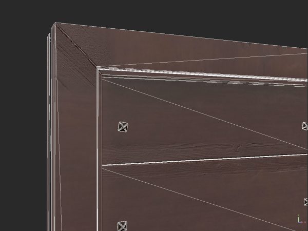 Wooden door 3