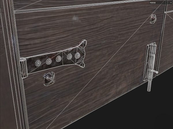 Wooden door 4