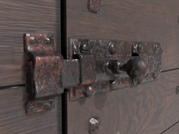 Wooden door 4