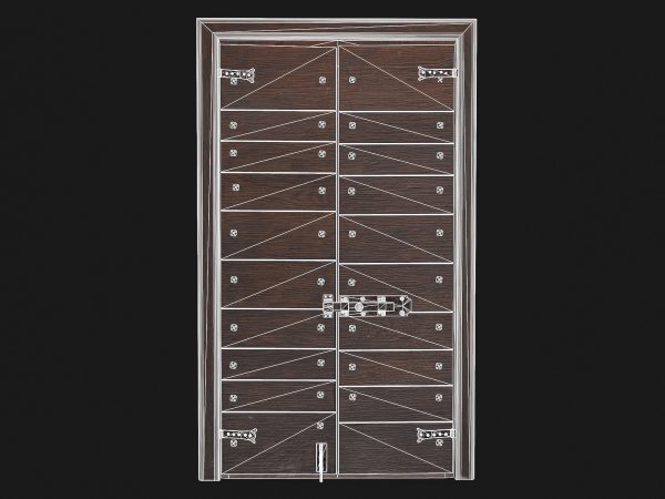 Wooden door 4