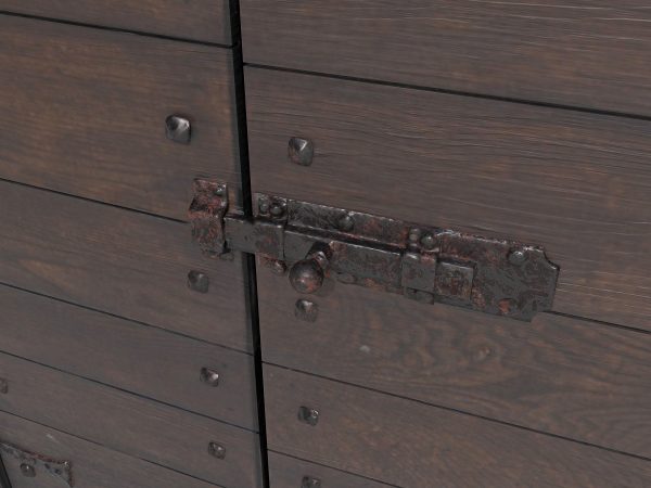 Wooden door 4