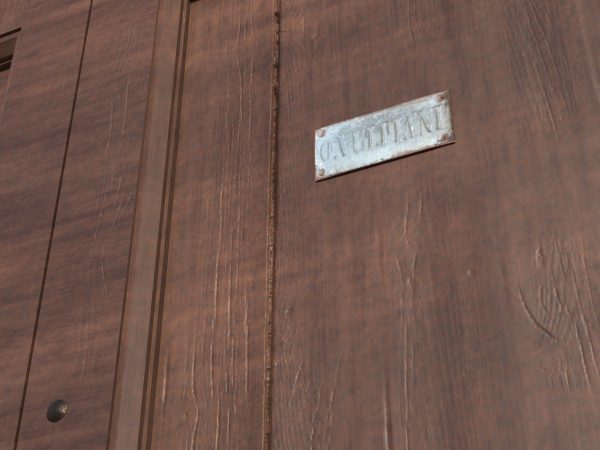 Wooden door 5