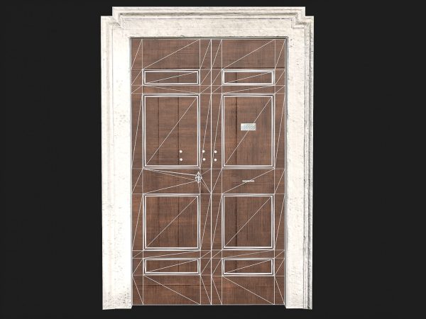 Wooden door 5