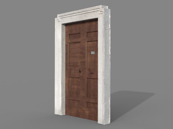 Wooden door 5