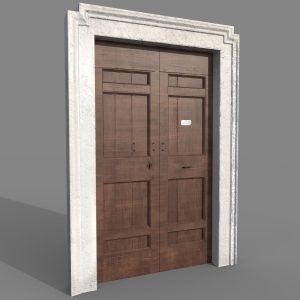 Wooden door 5