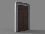 Wooden door 5