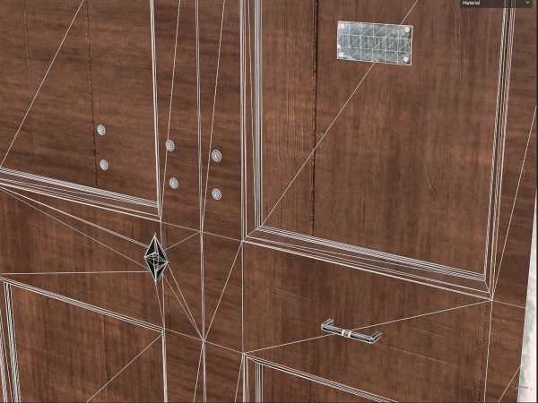 Wooden door 5