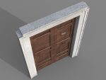Wooden door 5