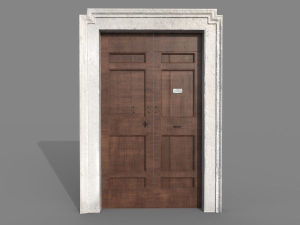 Wooden door 5