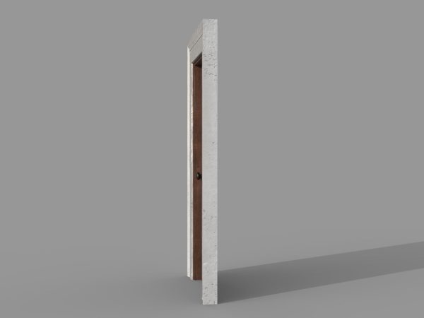 Wooden door 6