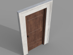 Wooden door 6