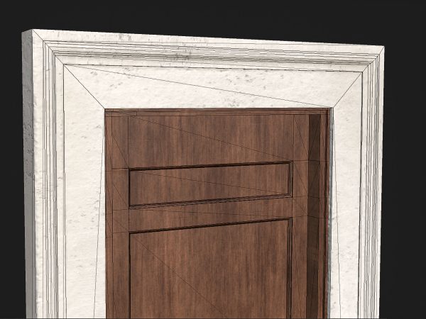 Wooden door 6