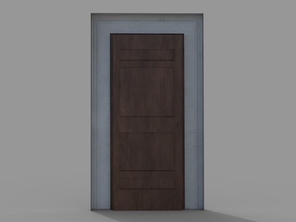 Wooden door 6