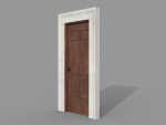 Wooden door 6