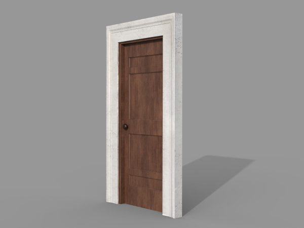 Wooden door 6