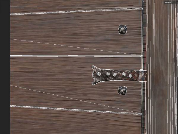 Wooden door 7