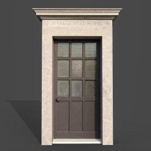 Wooden door 8