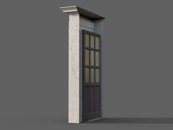 Wooden door 8