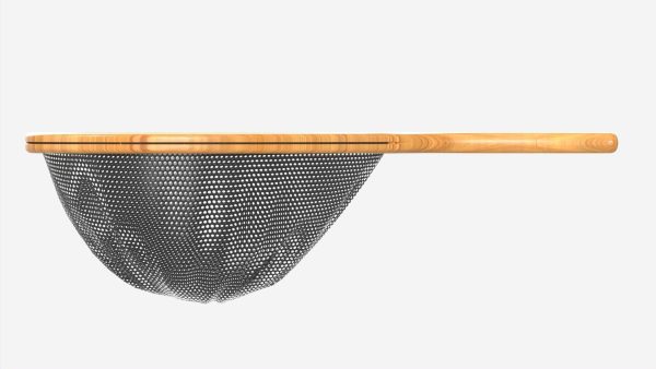 Wooden fly fishing net
