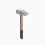 Wooden Industrial Hammer 01