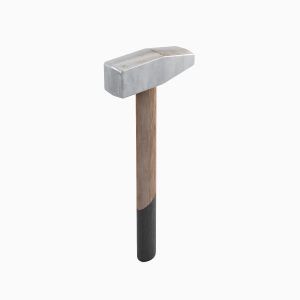 Wooden Industrial Hammer 01