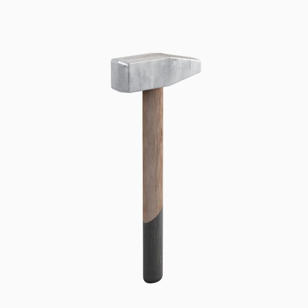 Wooden Industrial Hammer 01