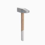 Wooden Industrial Hammer 02