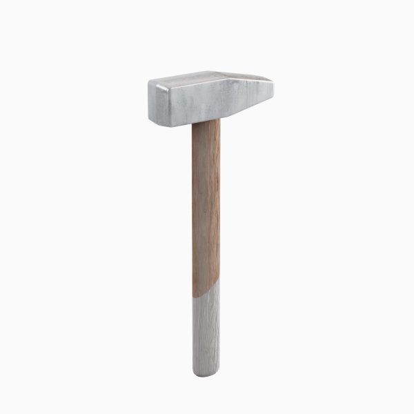 Wooden Industrial Hammer 02