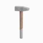 Wooden Industrial Hammer 02