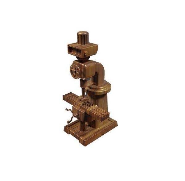 Wooden Milling Machine Toy