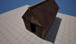 Wooden shack
