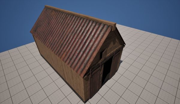 Wooden shack