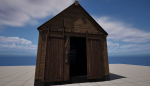 Wooden shack