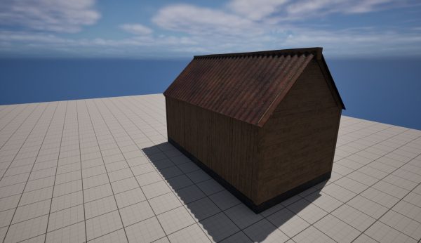 Wooden shack