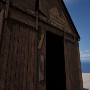 Wooden shack