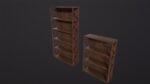 Wooden Shelves 3D Model