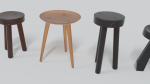 Wooden Stools 4