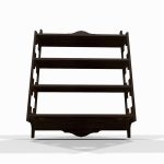 Wooden wall shelf