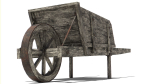 Wooden Wheelbarrow