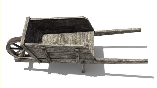 Wooden Wheelbarrow