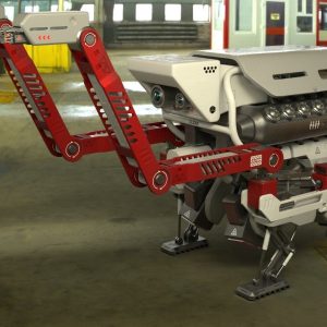 work-drone-low-poly-rigged-textures-included-3d-model-low-poly-rigged-ma