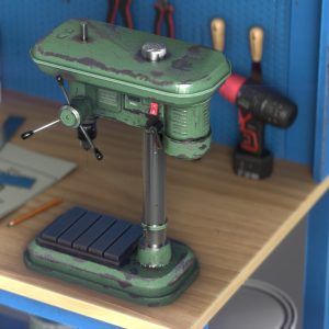 workbench-3d-model-low-poly-max-obj-fbx-ma-blend