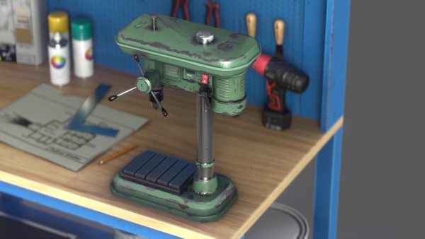 WORKBENCH with tools