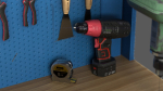WORKBENCH with tools
